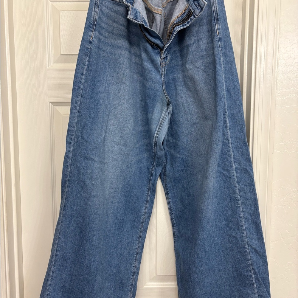 AE Dreamy Drape Super High-Waisted Baggy Wide-Leg Jean